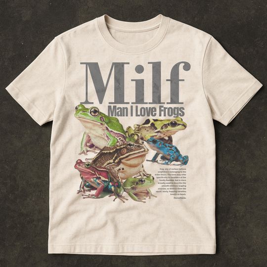 Discover Man I Love Frogs T-Shirt, Meme Frog Shirt, Vintage Style Unisex T-Shirt, Offensive Unisex Tee, Inappropriate Funny Gag Gift, Gen Z Meme Tees