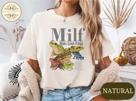 Discover Man I Love Frogs Shirt, Funny Frog Meme Graphic Tee, Y2k Unisex Weirdcore T-shirt, 90s Vintage Style Vibes Top, Retro Gen Z Humor Sweatshirt
