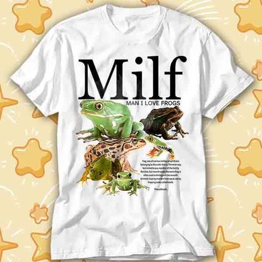 Discover Man I Love Frogs Meme Offensive Inappropriate Gag Gift T Shirt 416