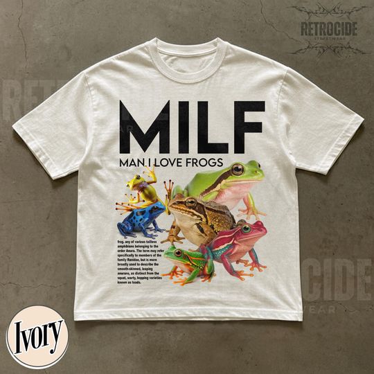 Discover Man I Love Frogs TShirt, Meme Frog Shirt, Vintage Style Unisex TShirt, Retro 90s Frog Tee, Inappropriate Funny Gag Gift, Gen Z Meme Tee R112