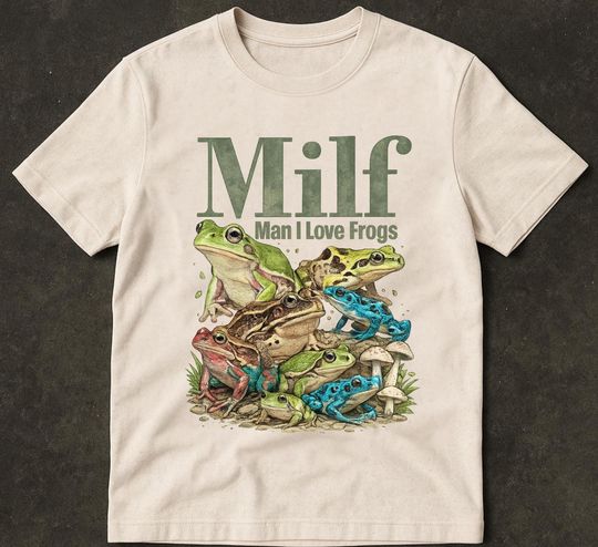 Man I Love Frogs T-Shirt, Meme Frog Shirt, Vintage Style Unisex T-Shirt, Offensive Unisex Tee, Inappropriate Funny Gag Gift, Gen Z Meme Tees