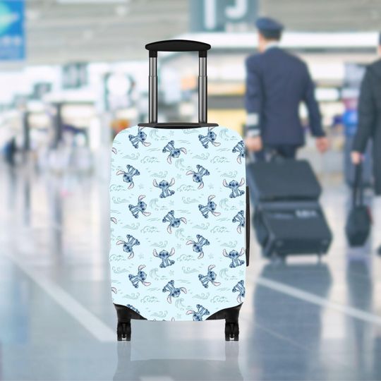 Discover Monster Fanart Luggage Cover, Travel Suitcase Protector Skin