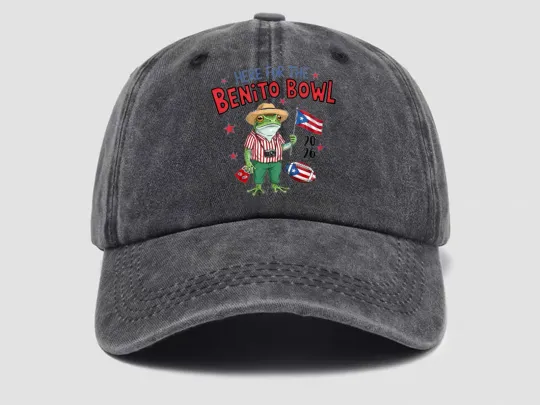 Discover Here For The Benito Bowl Hat Adjustable  Baseball Cap Funny Gifts unisex
