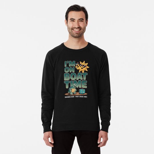 Discover My first cruise Bahamas 2026 - new cruiser - cruise newbie - family cruise Bahamas 2026 - cruise squad matching - cruise vacation family - Bahamas pun - cruise joke vacation - retirement cruise 2026 Lightweight Sweatshirt