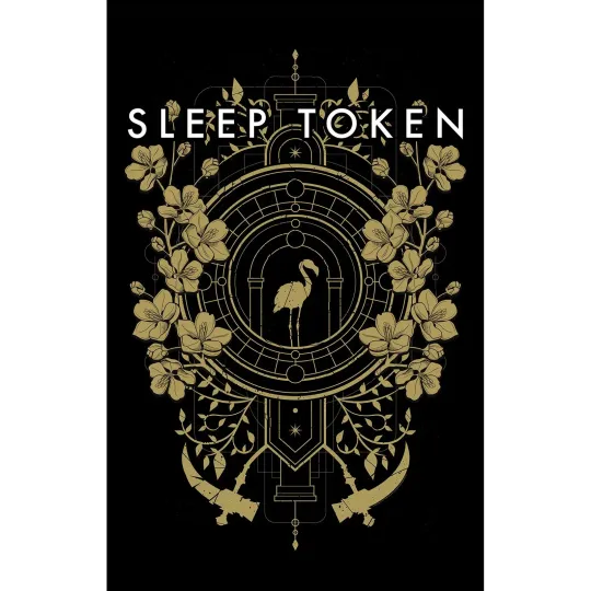 Discover Sleep Token Even In Arcadia Crest Vertical Poster Fabric Wall Banner