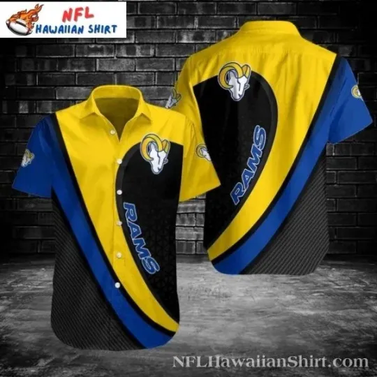 Discover Sunset Gold Los Angeles Football Hawaiian Shirt Size S-5XL