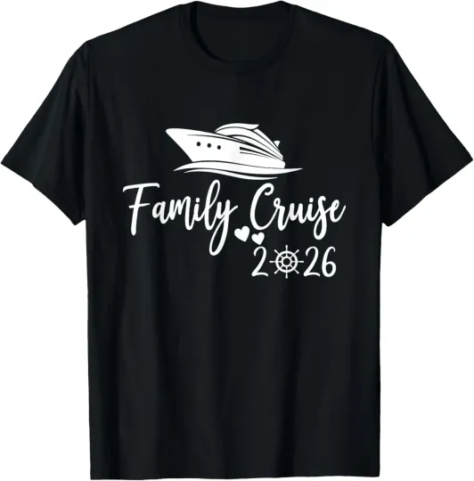 Discover Family Cruise 2026 Family Vacation Matching for Cruise 2026 T-Shirt
