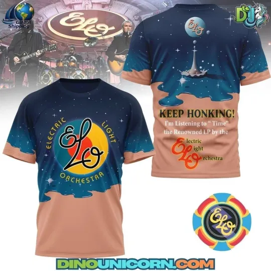 Discover Electric Light Orchestra Band Gift For Fans Polyester S to 5XL 3D Shirt LL1152