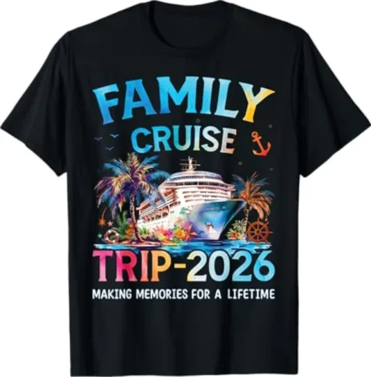 Discover Family Cruise Trip 2026 It’s a Funny Matching Vacation Ship T-Shirt