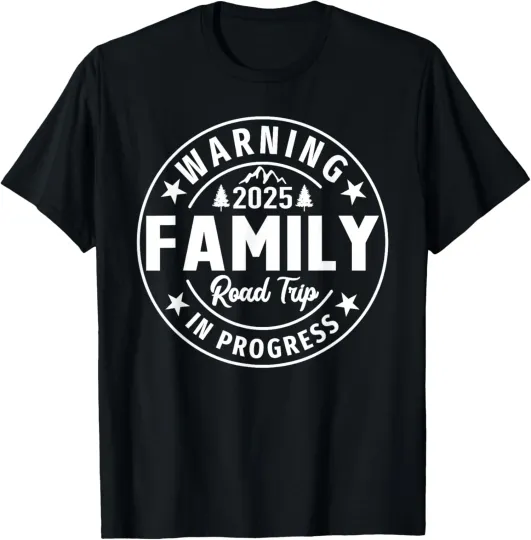 Discover Family Trip 2025 In Progress Matching Vacation Outfit Unisex T-Shirt