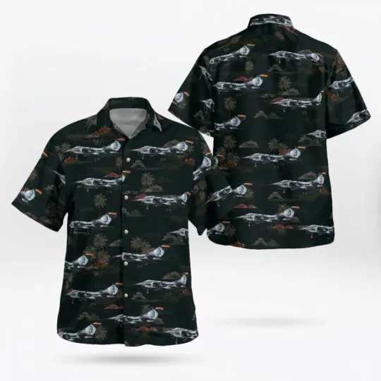 Discover Tactical Air Force Wing 51 Hawaiian Shirt German Air Force Aloha Shirt