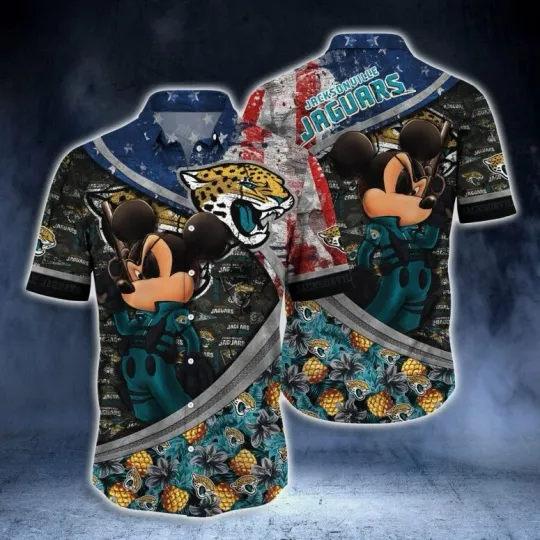 Discover Jacksonville Jaguars Mickey Pride Hawaiian Shirt