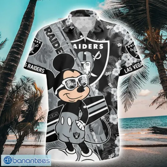 Discover Las Vegas Football Surfing Mickey All Over Printed Hawaiian Shirt