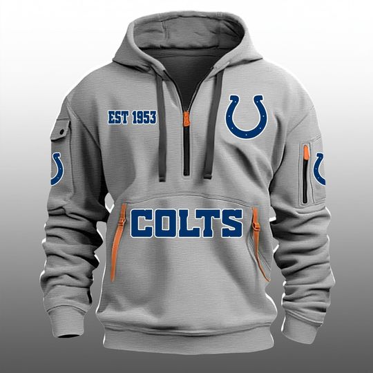 Colts EST 1953 Quarter Zip Hoodie