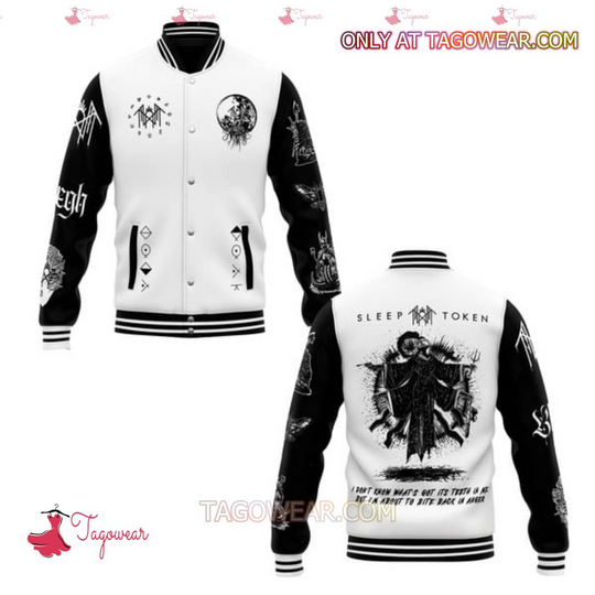 Discover Sleep Token I Don’t Know What’s Got Its Teeth In Me Baseball Jacket