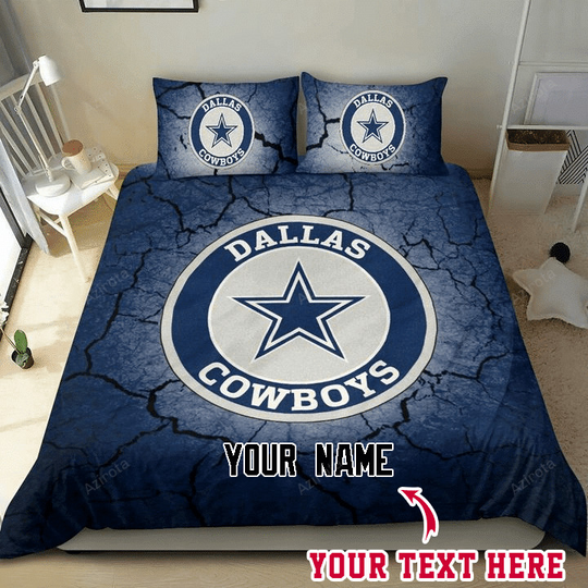 Dallas Cowboy Football Personalized Custom Bedding Sets King Queen Twin Bedding Set