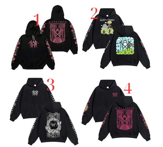 Discover Retro Sleep Token New Season Hoodie