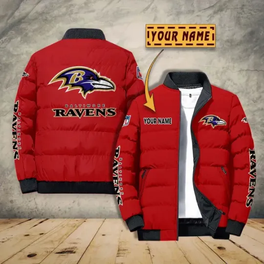 Baltimore Ravens Puffer Jacket