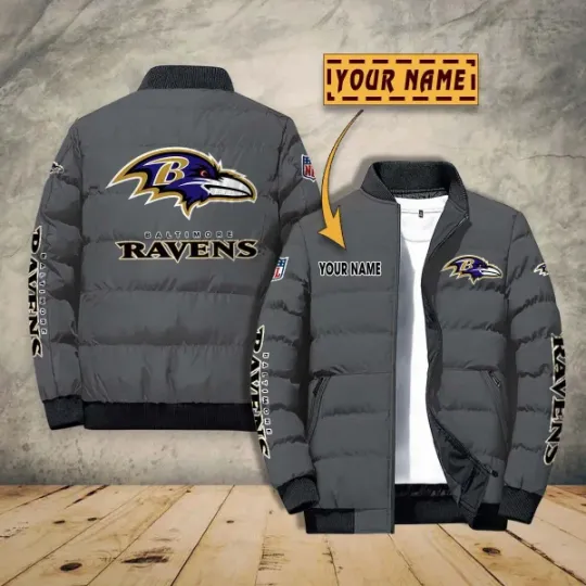 Baltimore Ravens Puffer Jacket