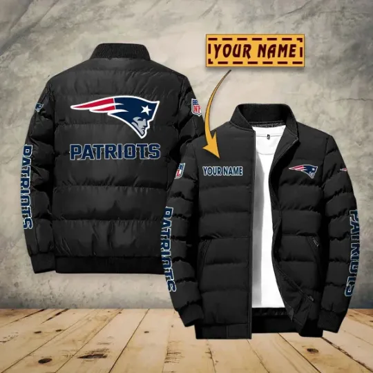 New England Patriots Puffer Jacket