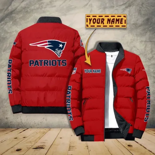 New England Patriots Puffer Jacket