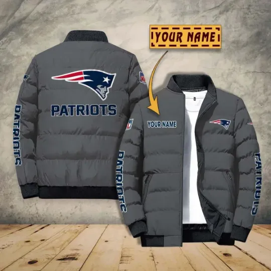 New England Patriots Puffer Jacket