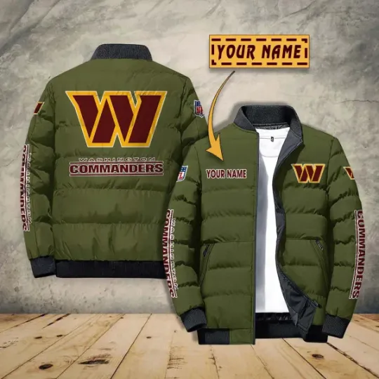 Washington Commanders Puffer Jacket
