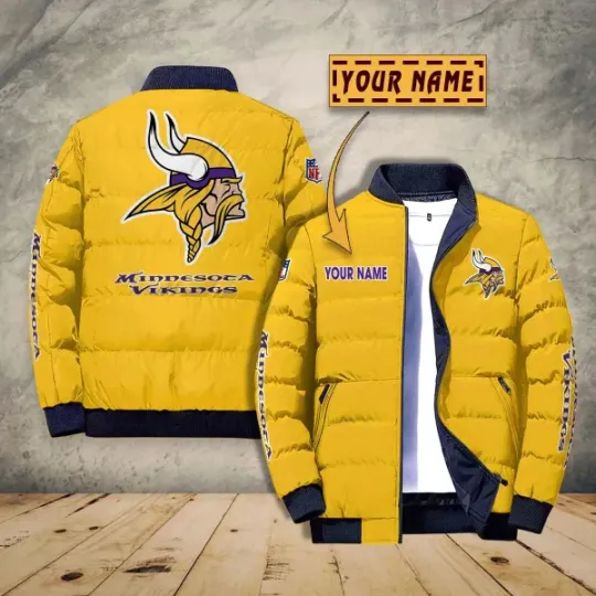 Minnesota Vikings Puffer Jacket