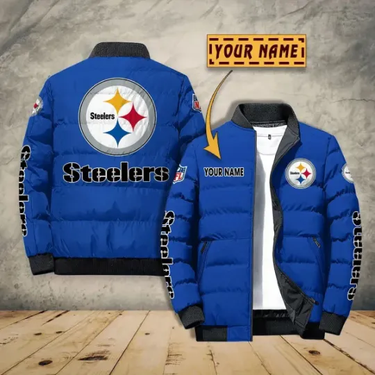 Discover Pittsburgh Steeler Puffer Jacket