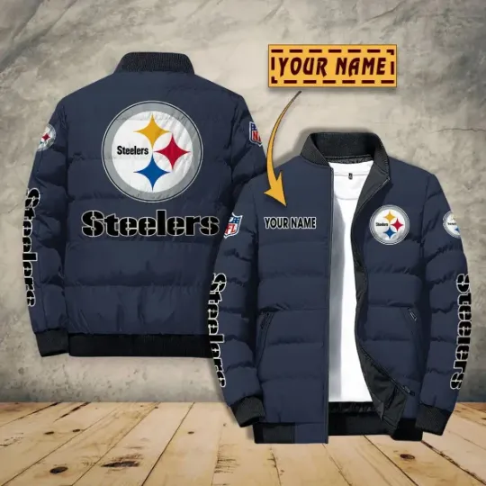 Discover Pittsburgh Steeler Puffer Jacket