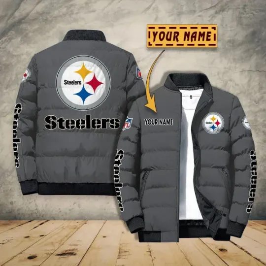 Discover Pittsburgh Steeler Puffer Jacket