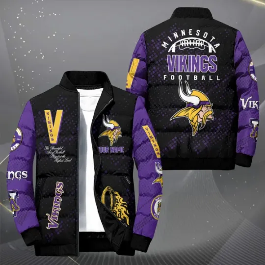 Minnesota Vikings Puffer Jacket