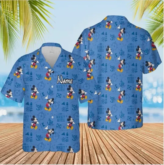 Discover Mickey Cruise 3D HAWAII SHIRT HALLOWEEN GIFT CHRISTMAS GIFT BEST PRICE US SIZE