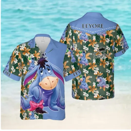 Discover Disney Eeyore Summer Hawaiian Shirt