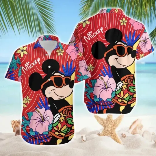 Discover Mickey Mouse Summer Hawaiian Shirt