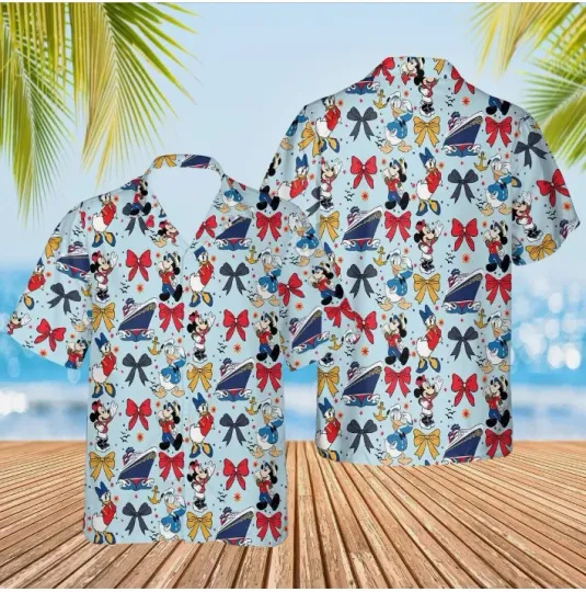 Discover Mickey Cruise Summer Hawaiian Shirt