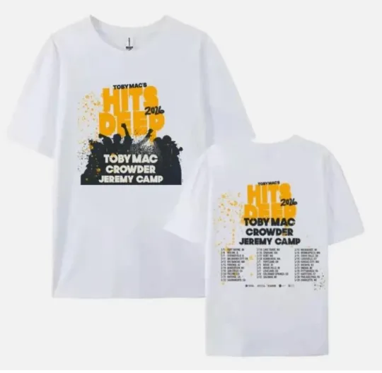 Discover Hits Deep Tour 2026 Tobymac Hits Deep Concert T-Shirt
