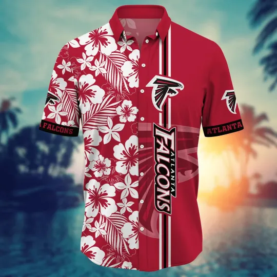 Atlanta football Hawaiian Shirt Firefliestime Aloha Shirt