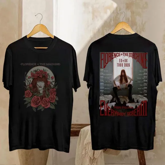 Florence and the Machine Tour 2026 Shirt Music Lover Tee T-shirt
