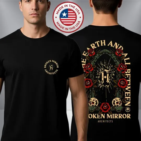 Discover Architects Broken Mirror Tour Dates 2026 Unisex T-Shirt