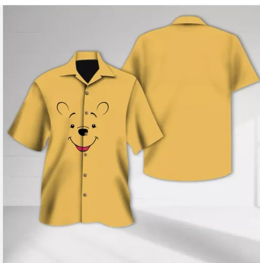 Discover Winnie The Pooh Character Pooh Bear Costume Halloween Gift 3D HAWAII SHIRT