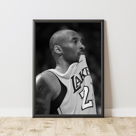 Discover Kobe Bryant Poster, Kobe Bryant Print, Kobe Bryant Wall Art, Basketball Poster, Basketball Wall Art, Vintage NBA Poster, NBA Wall Art
