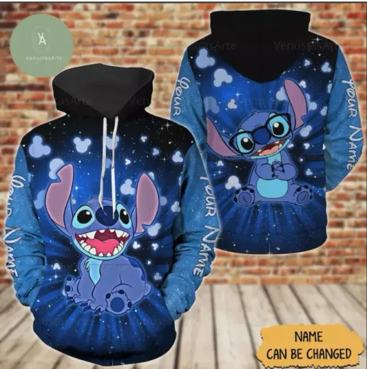 Discover Halloween Stitch 3D Hoodie for Men, Women