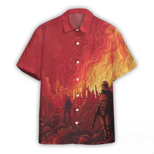 Discover Disney Star Wars The Force Awakens Hawaiian Shirt