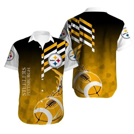 Discover Pittsburgh Steeler Hawaiian Shirt Design 06