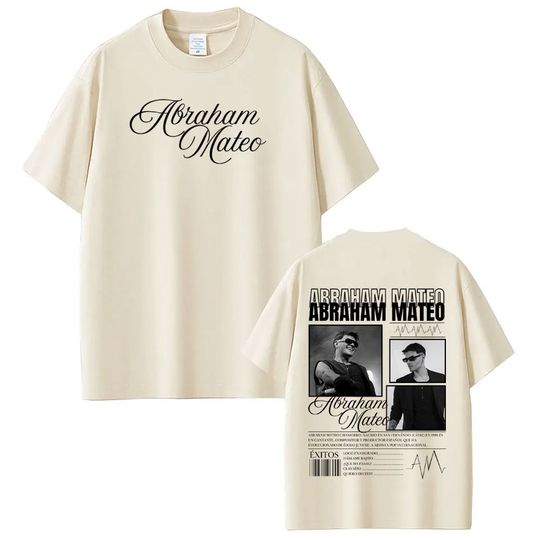 Discover Rapper Abraham Mateo's Album 2026 Tour T-shirt