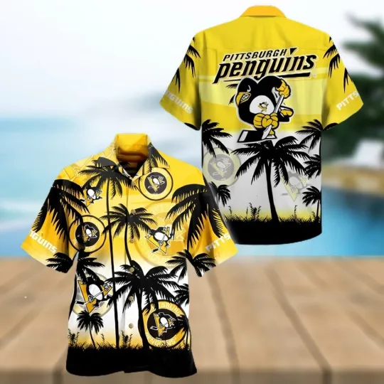 Discover Pittsburgh Penguins Hockey Hawaiian Shirt