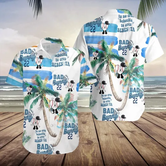 Tu No Eres Bebecita Bebesota Dodger Bad Bunny Trendy Hawaiian Shirt