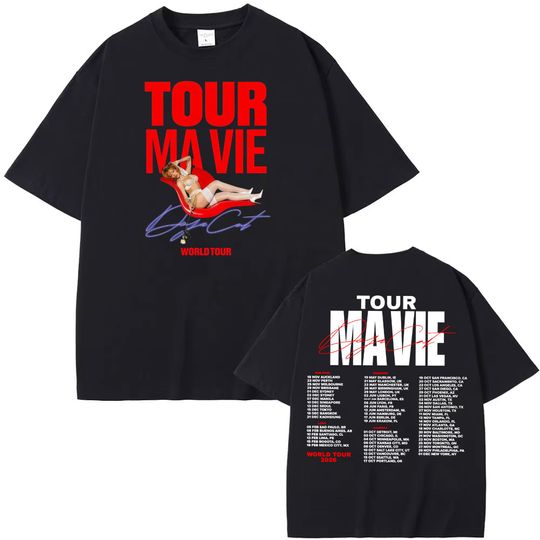 Discover Doja Cat Ma Vie World Tour 2026 Graphic Shirt