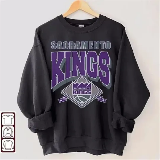 Discover Sacramento Kings NBA Crewneck Sweatshirt, Fan Gift, Classic Shirt